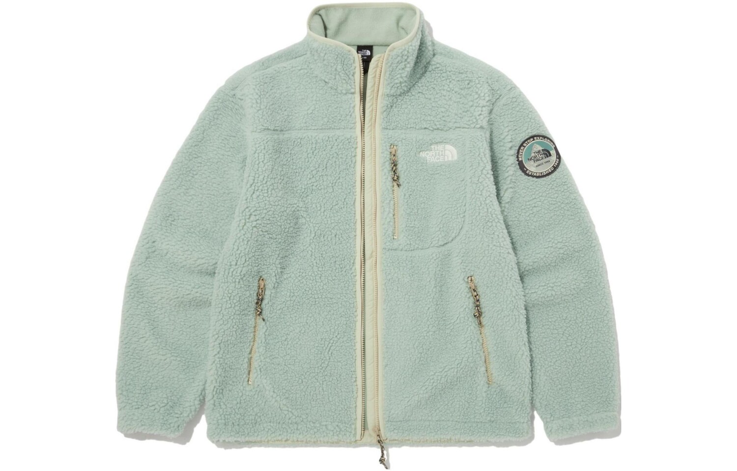 

Куртка унисекс Фруктовый зеленый The North Face, зеленый