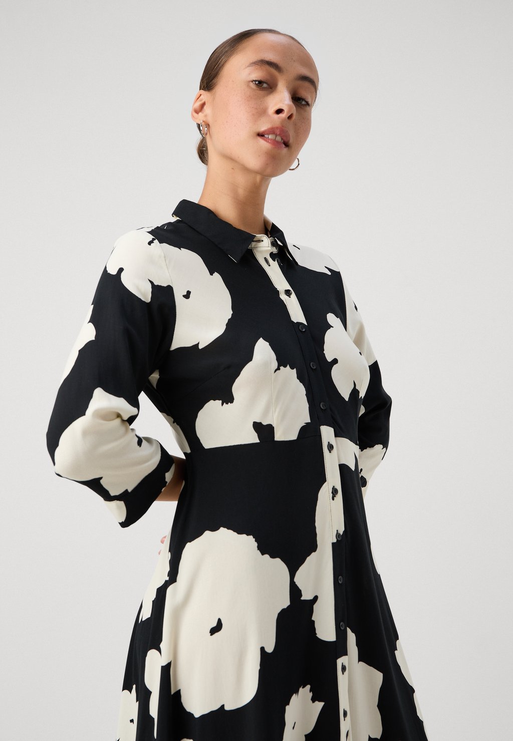 

Платье макси YASSAVANNA LONG SHIRT DRESS YAS, черный