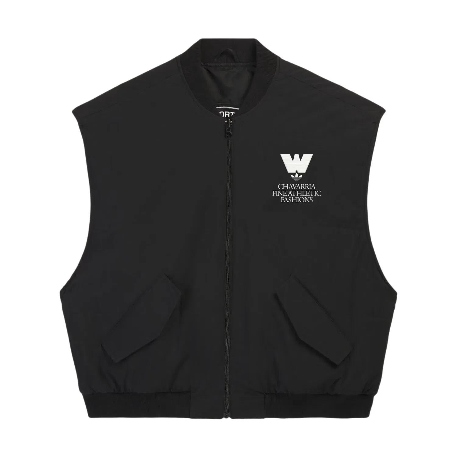 Жилет Adidas Originals x Willy Chavarria DOWN, черный — фото 4