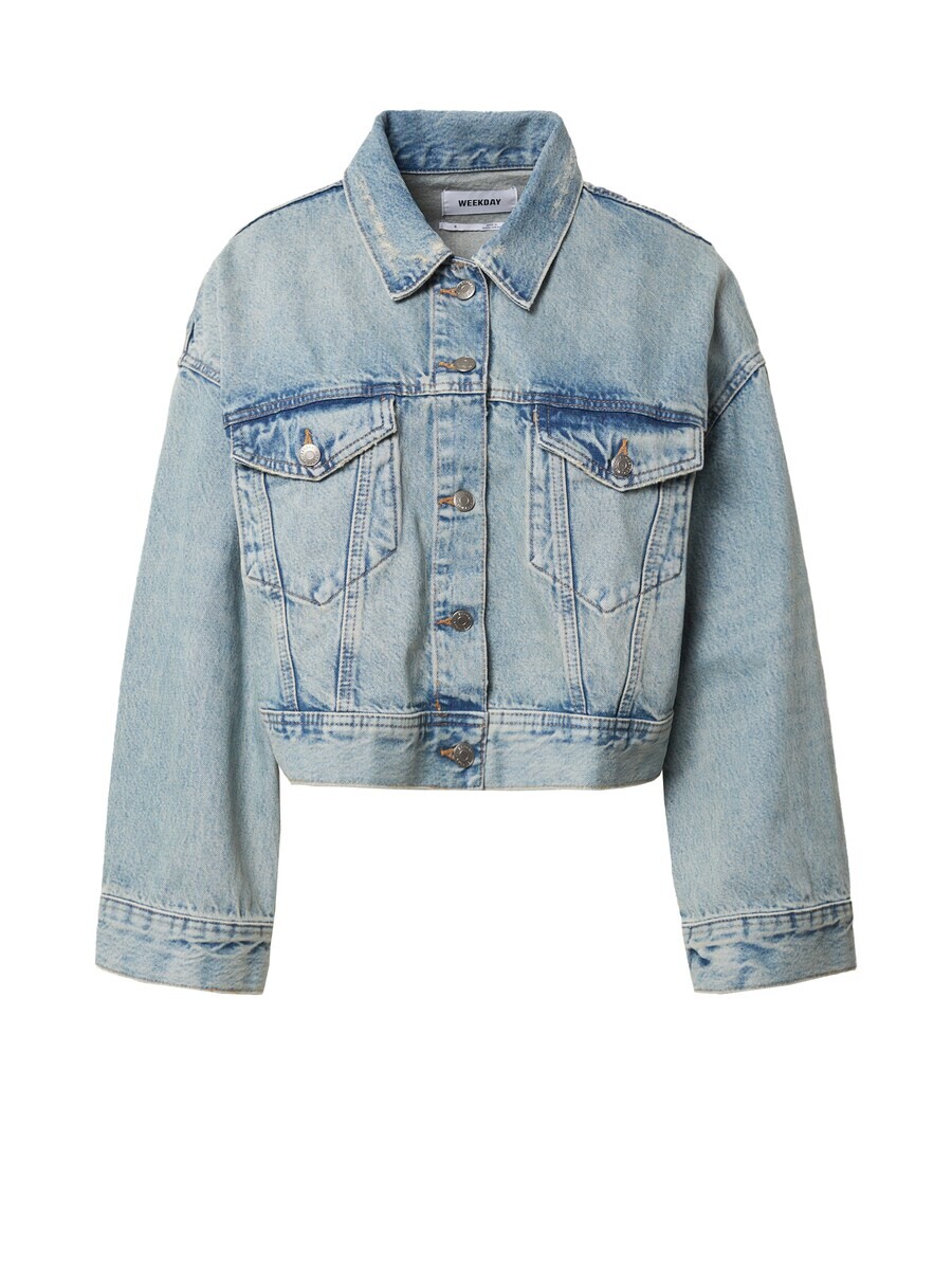 

Джинсовая куртка WEEKDAY Between-Season Jacket Gideon, синий деним