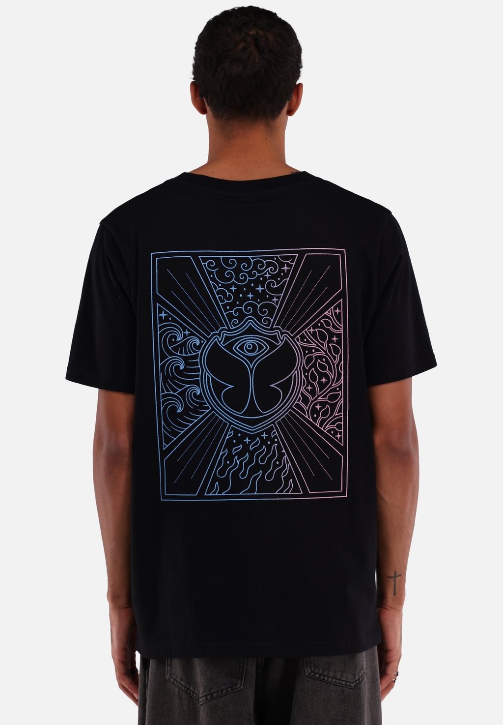 

Футболка с принтом UNITY FLAG GRADIENT Tomorrowland Store, черный