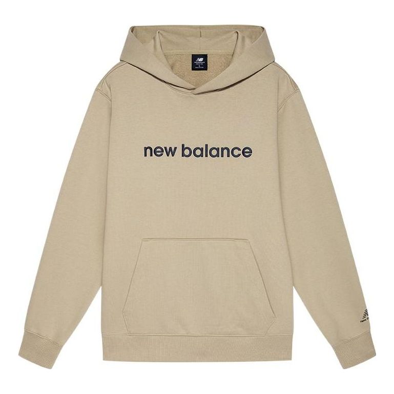 

Куртка New Balance Logo Print Hoodie 'Beige', бежевый