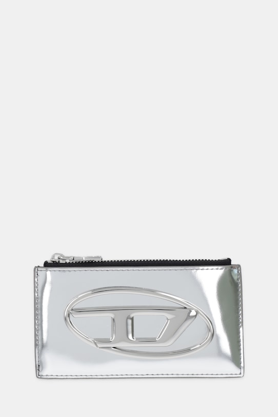 

Кожаный кошелек 1DR CARD HOLDER III Diesel, серебряный
