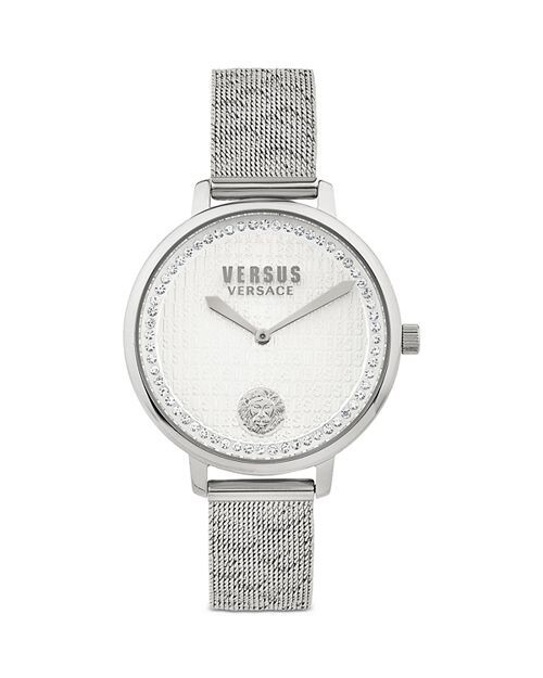 

Часы La Villette с кристаллами, 36 мм Versus Versace, цвет Silver