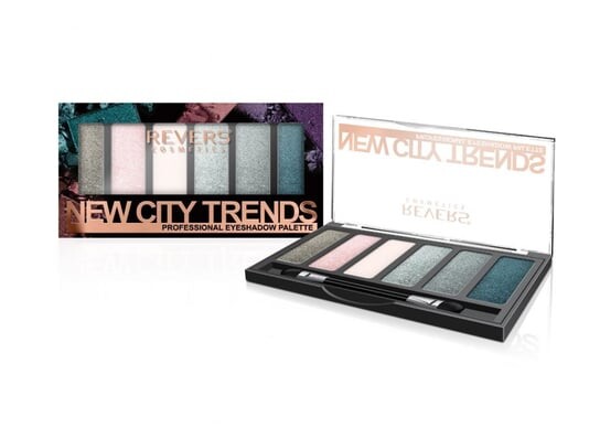 

Тени для век №02, 9 г. Revers, New City Trends, синий