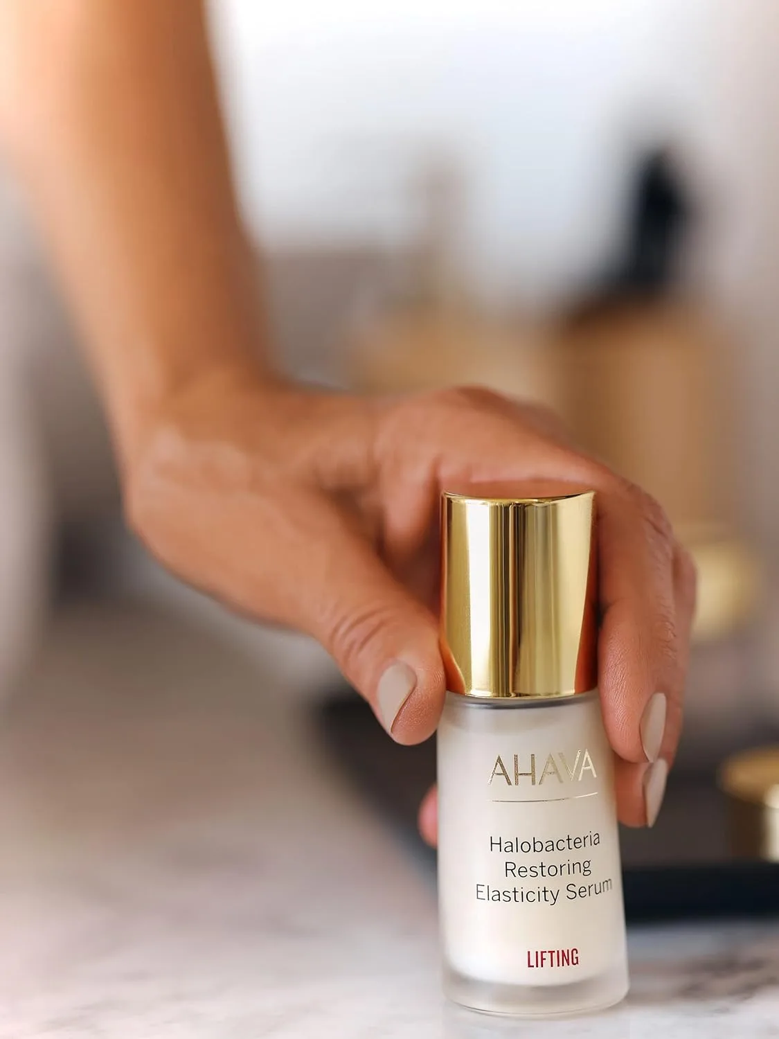 Сыворотка Ahava — Halobacteria Restoring Elasticity Serum для зрелой кожи, подтягивает и разглаживает, 30 мл — фото 4