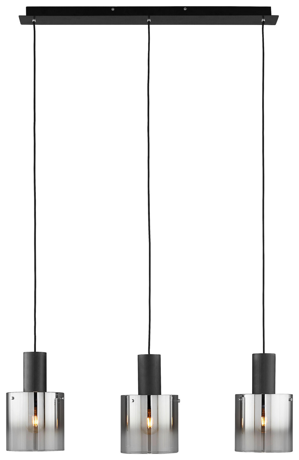 

Подвесной светильник Dieter Knoll, 90x20x120 см, черный
