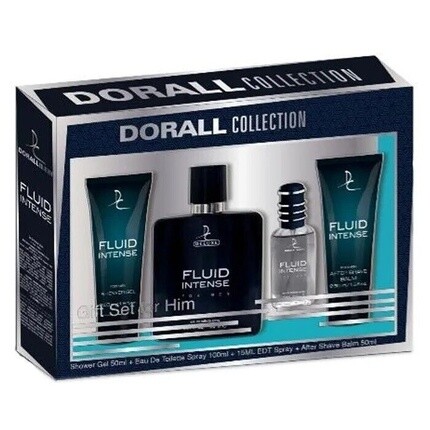 Dorall Collection Подарочный набор из 4 предметов для мужчин Fluid Intense Designer Cologne от Dorall Collection — фото 3