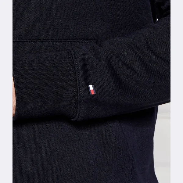 Толстовка-Коробка монотипного кроя обычного кроя Tommy Hilfiger, синий — фото 4