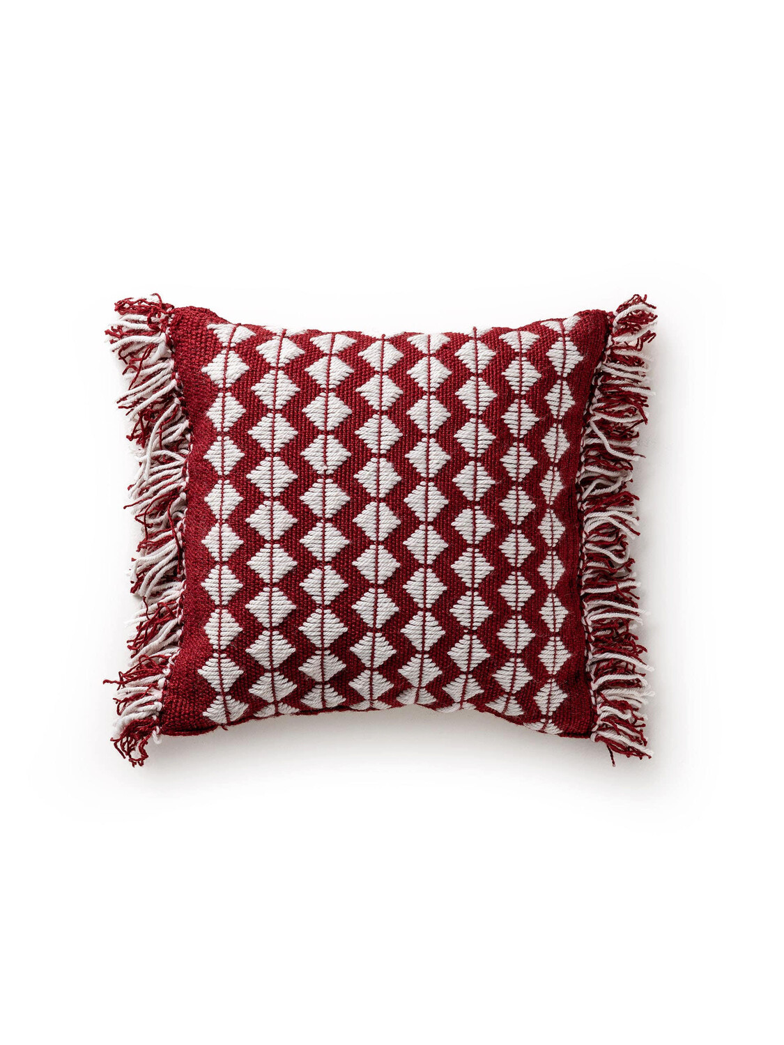 

Подушка benuta Pure, 40x40 см, красный