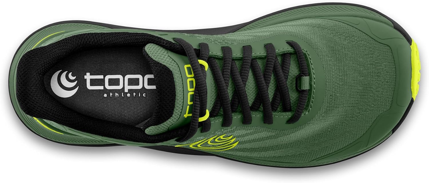 Мужские кроссовки Topo Athletic Ultraventure 4, черный/зеленый — фото 4