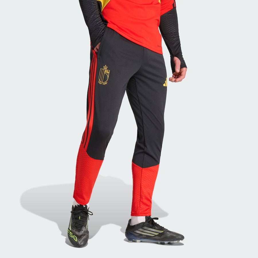 Облегающие спортивные брюки ADIDAS PERFORMANCE Belgien 26 Tiro, черный — фото 2