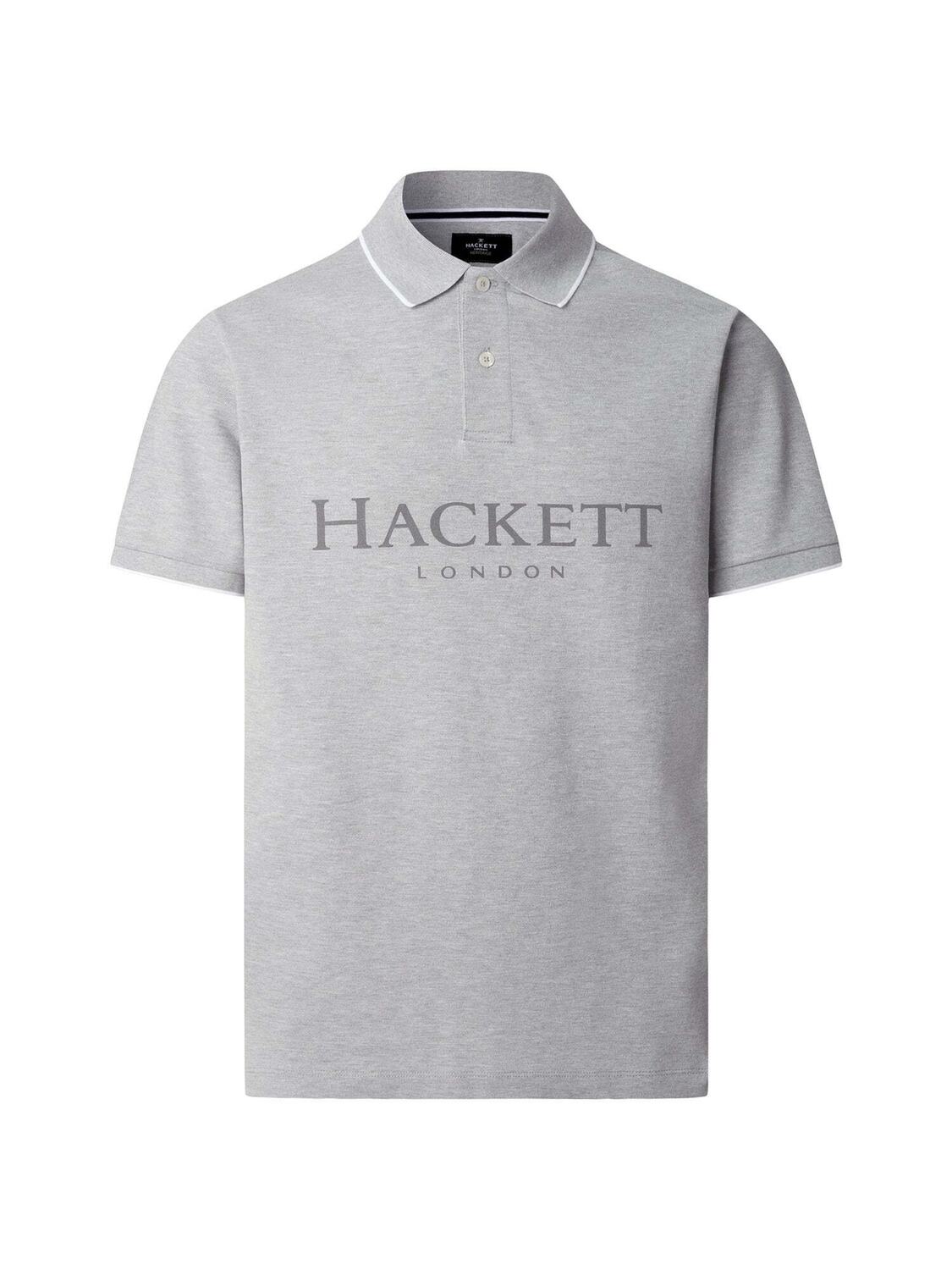 

Hackett London Футболка 'HERITAGE' в цвете Grey, Mottled Grey