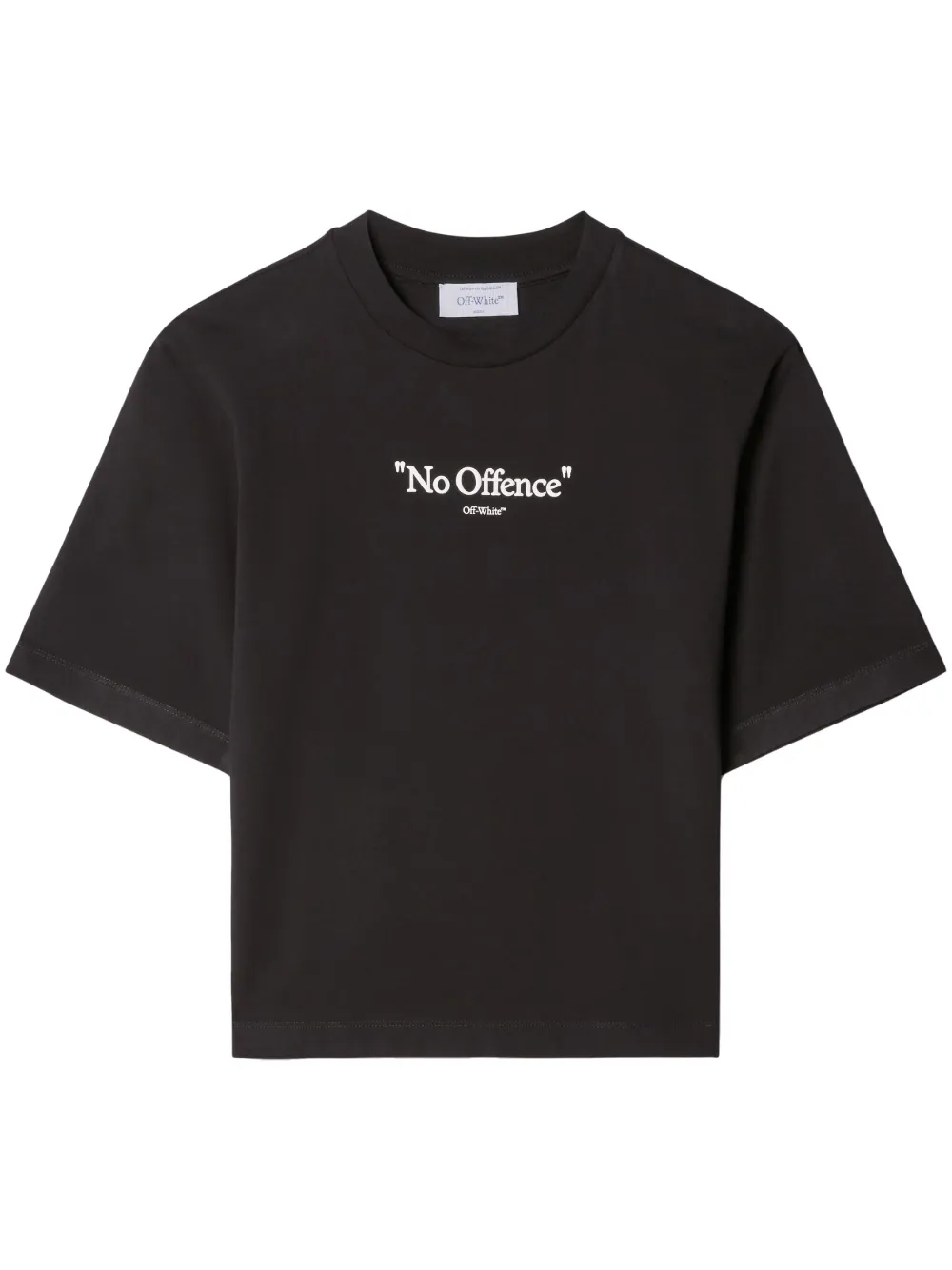 

Футболка с надписью OFF-WHITE, черный