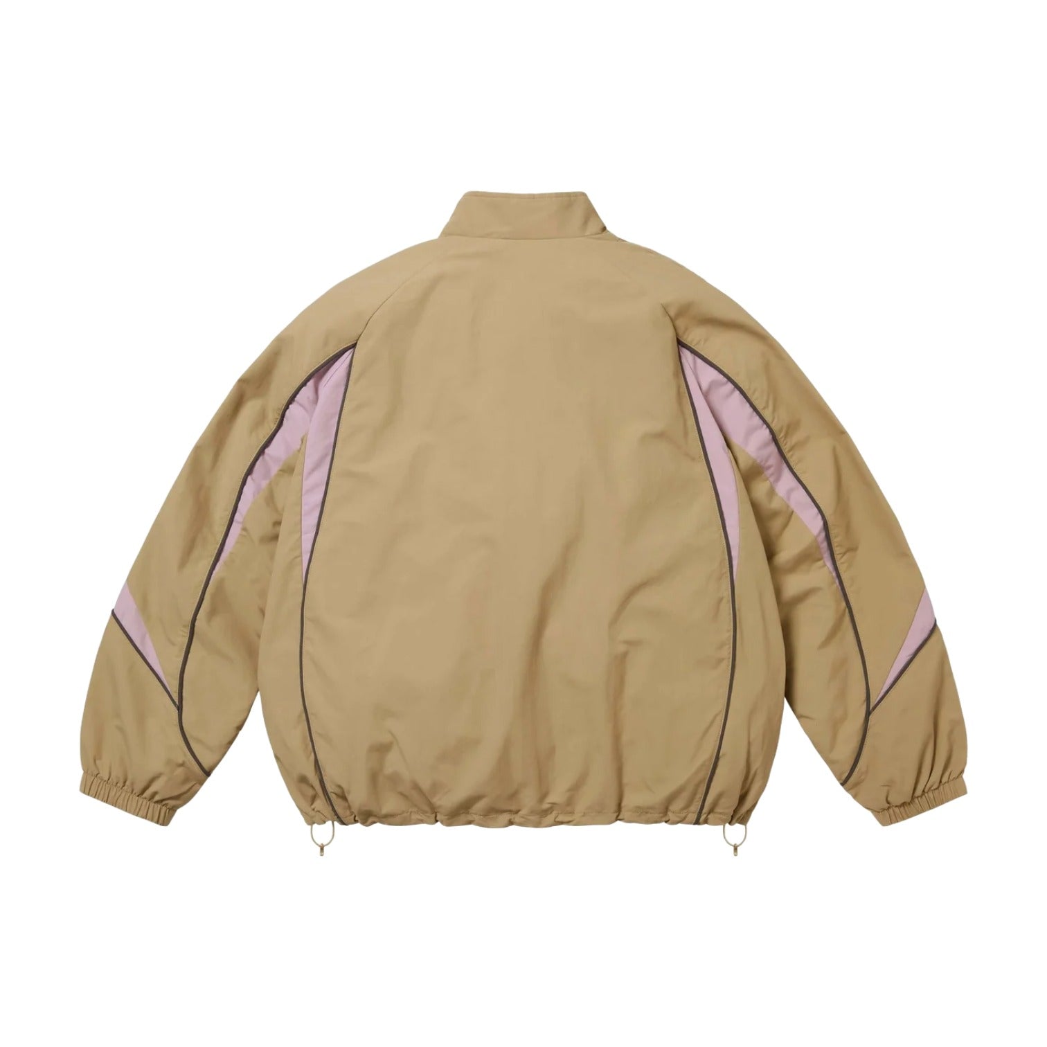 Спортивная куртка Supreme FW25 с контрастной окантовкой, цвет «бежевый» — фото 3