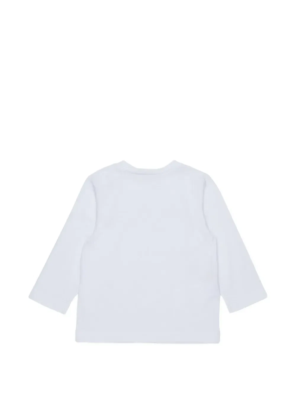 Футболка с длинными рукавами и логопринтом Marni Kids, белый — фото 2