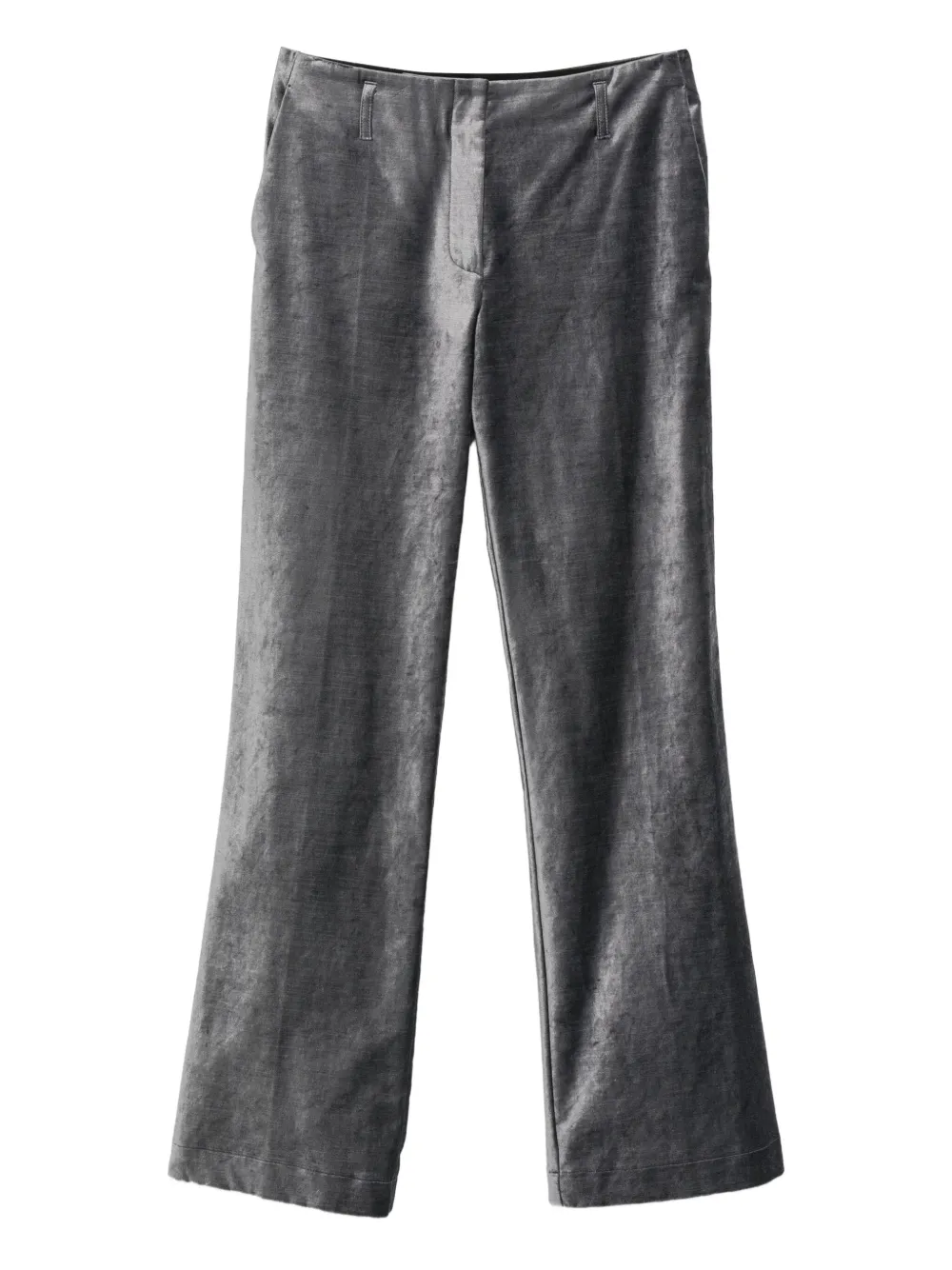 

Бархатные брюки Forte Forte, серый