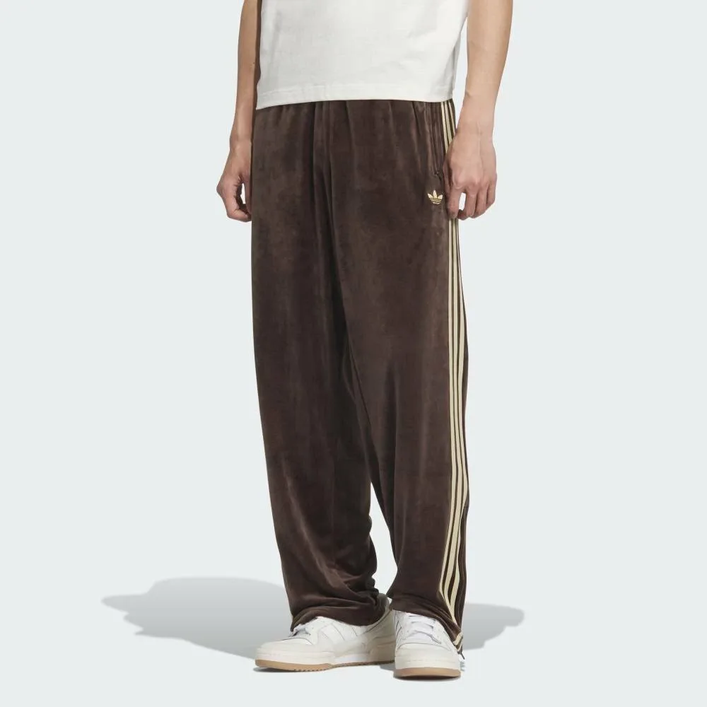 Спортивные брюки FB TP VELOUR / Firebird из велюра Adidas, brown — фото 3