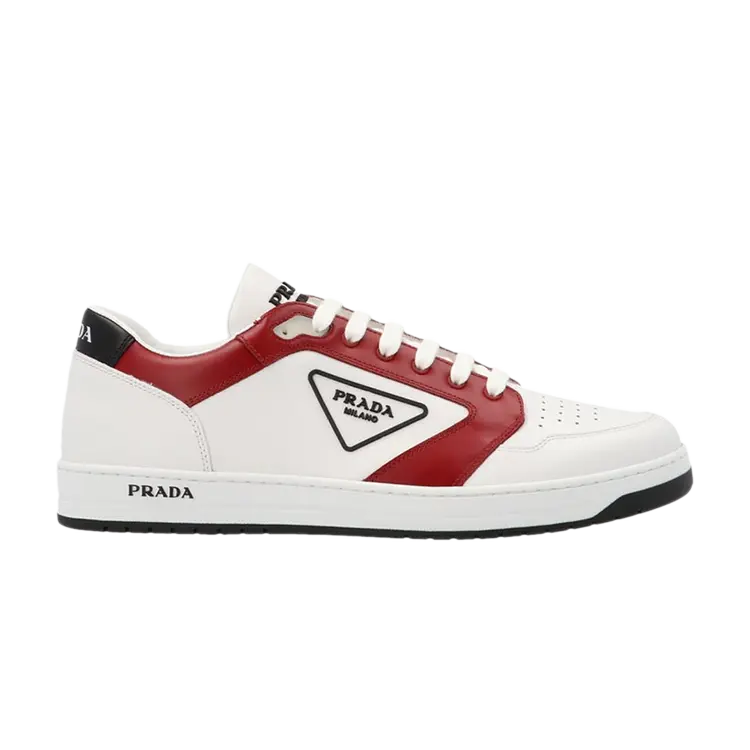 

Кроссовки Prada New Avenue Leather Low 'White Red', белый