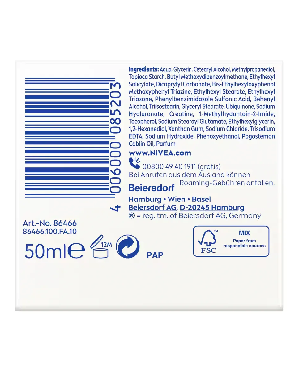 Крем для лица SPF30 NIVEA Дневной Q10 Power против морщин — фото 2