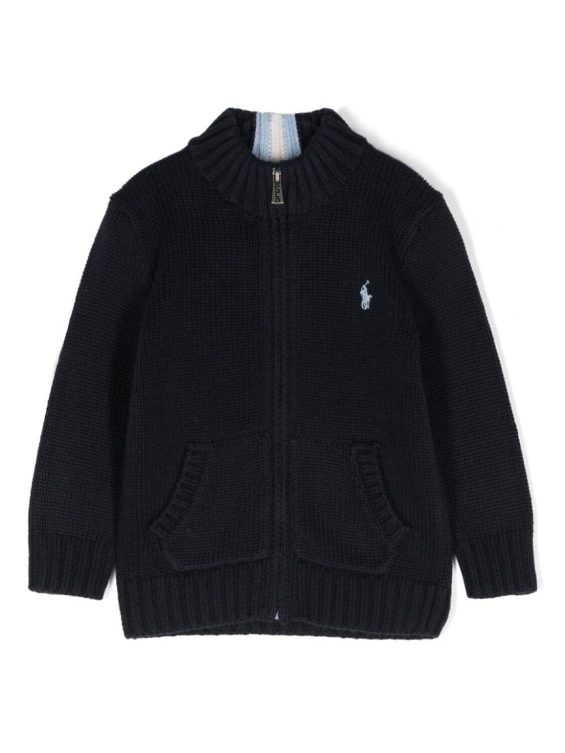 

Ralph Lauren Kids кардиган с вышивкой Polo Pony, синий