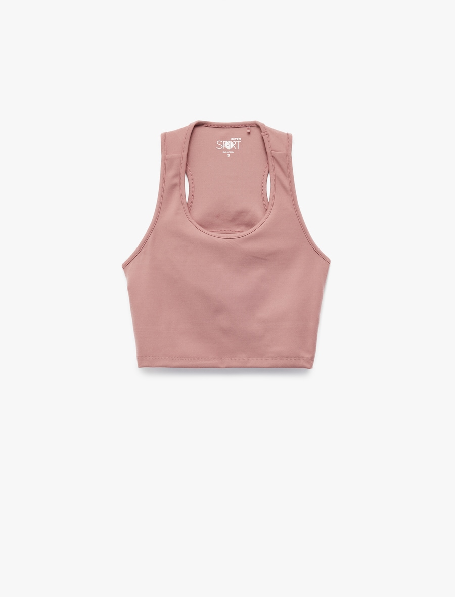 

Спортивный бюстгальтер-бандо Koton, темно-розовый