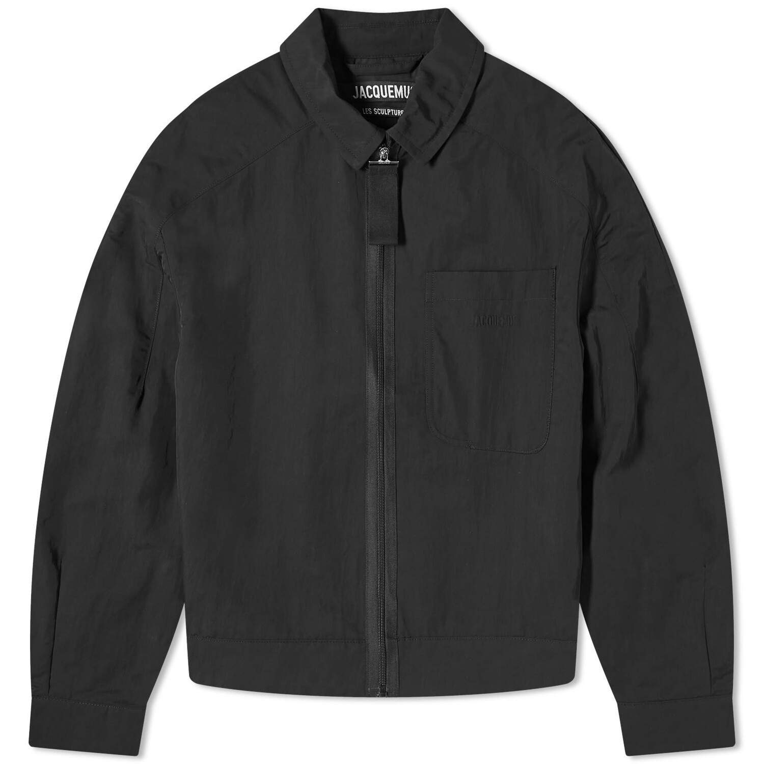 

Куртка Jacquemus Linu Zip Head, черный