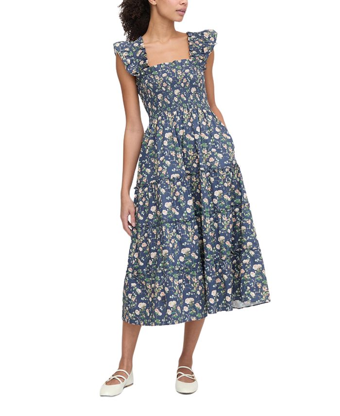 

Женское платье The Ellie Nap Dress Hill House Home, синий