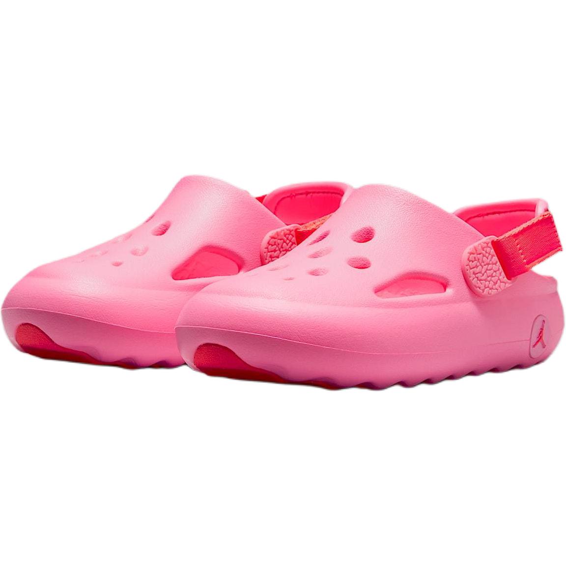 Jordan Детские сандалии Hydrip Anti Slip Wear Resistant Low Top розовые для детей 3-7 лет — фото 4
