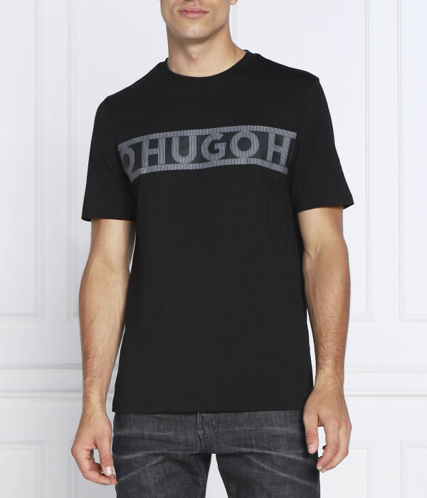 

Футболка динотто Regular fit Hugo, черный