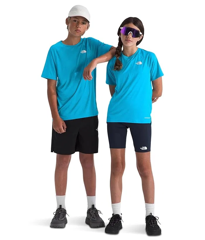 Футболка Sunriser Short Sleeve Tee The North Face Kids, Meridian Blue — фото 4