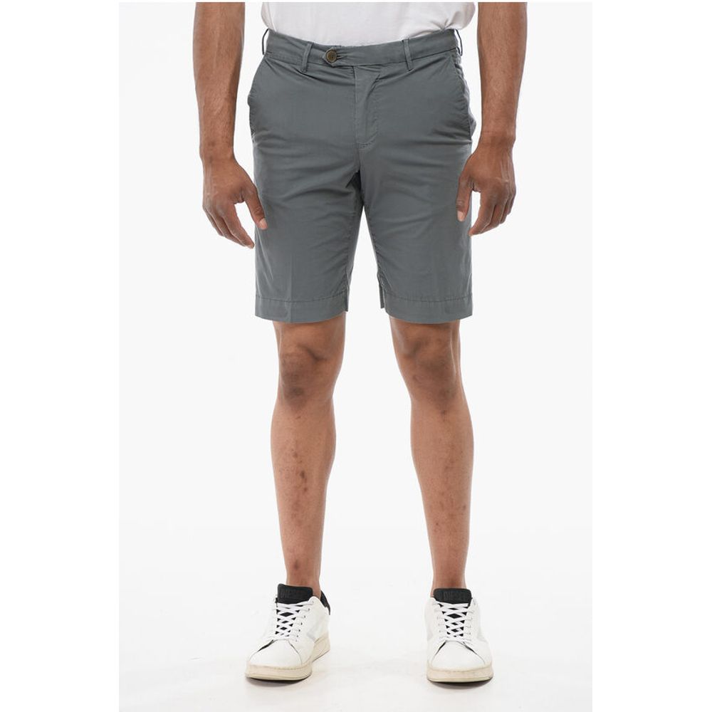 

ID Эластичные хлопковые шорты-чиносы Corneliani, Gray