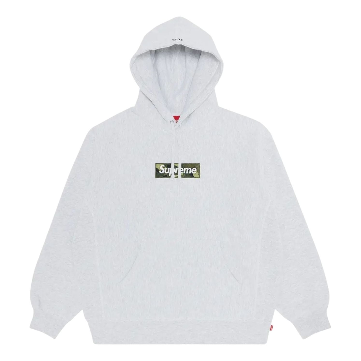 Толстовка Supreme Box Logo Hooded Sweatshirt 'Ash Grey'