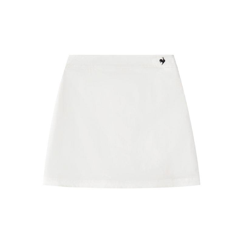 

Le Coq Sportif Повседневная короткая юбка женская слоновая кость белый