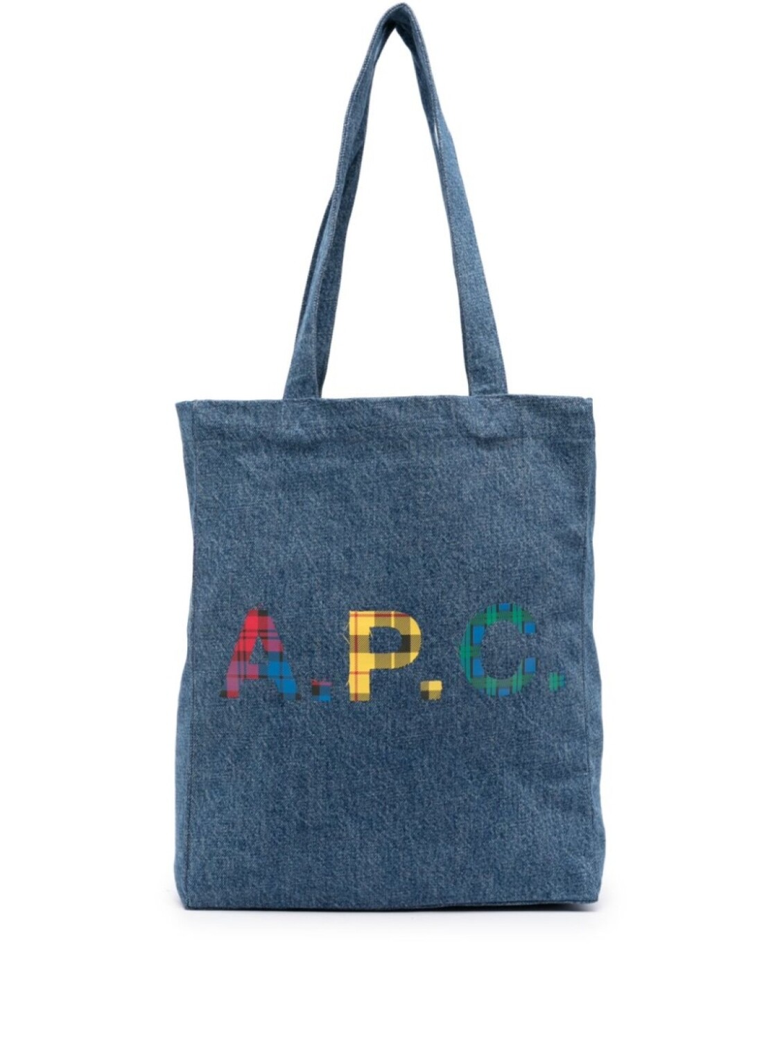 

Сумка-тоут Lou A.P.C., синий