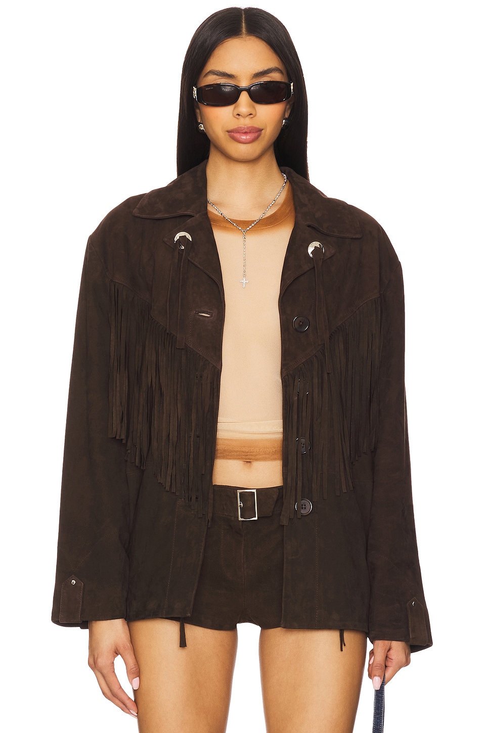 

Куртка X revolve alma от Lamarque, dark brown