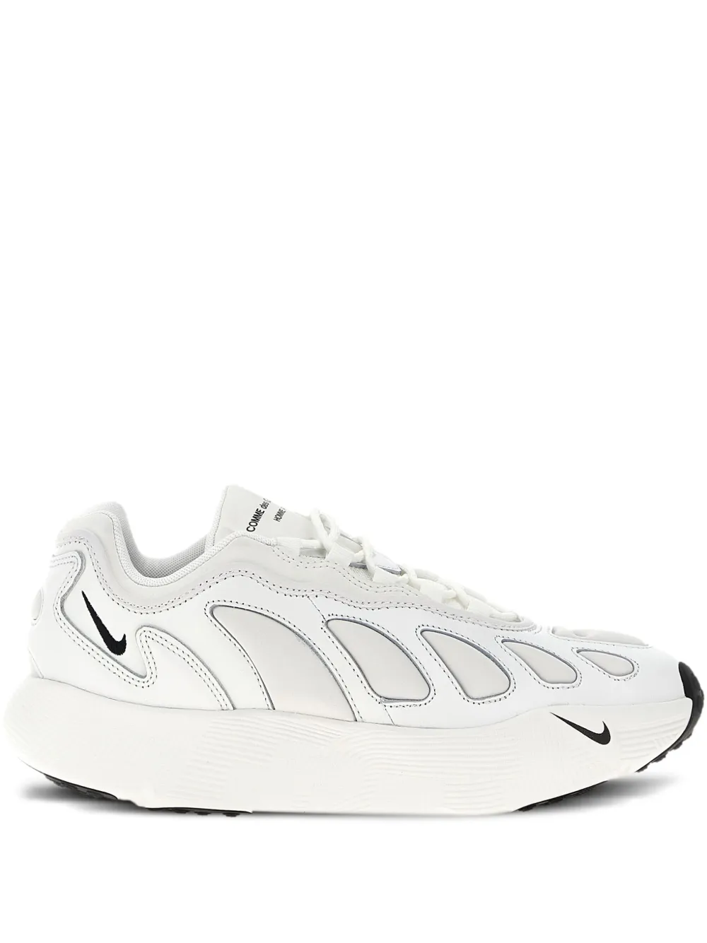 

Дутые кроссовки из коллаборации с Nike Comme des Garçons Homme Plus, белый