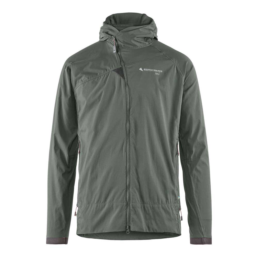 

Спортивная куртка Klättermusen Nal Hooded softshell, зеленый