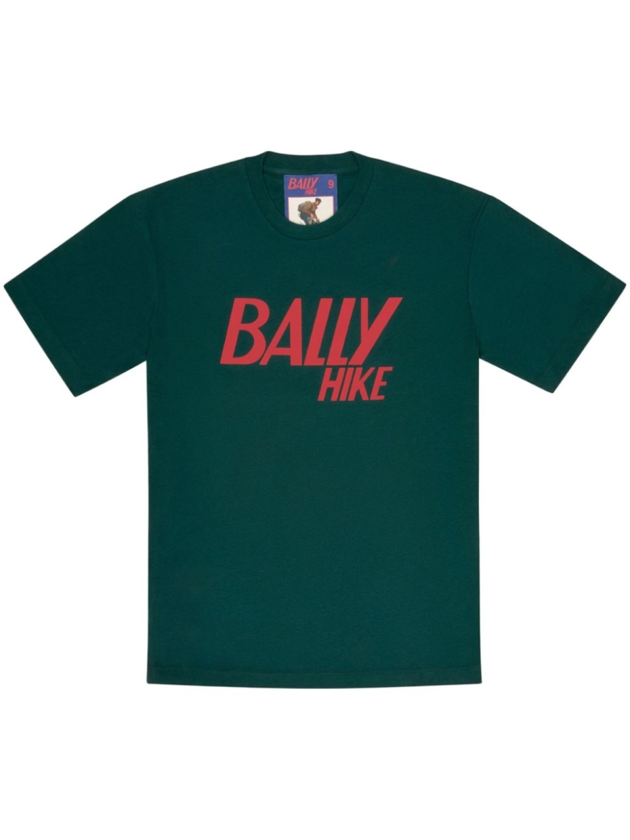 

Футболка Hike 9 Bally, зеленый