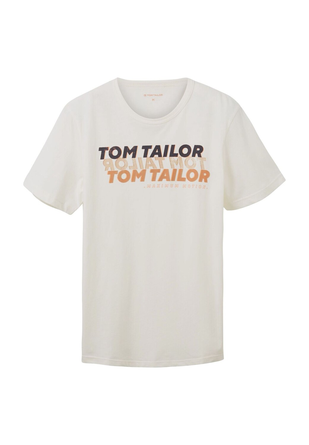 

Футболка с логотипом, мужская TOM TAILOR, кремовый