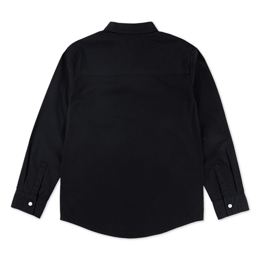 Рубашка на пуговицах классического кроя Levi's Kids, черный — фото 2