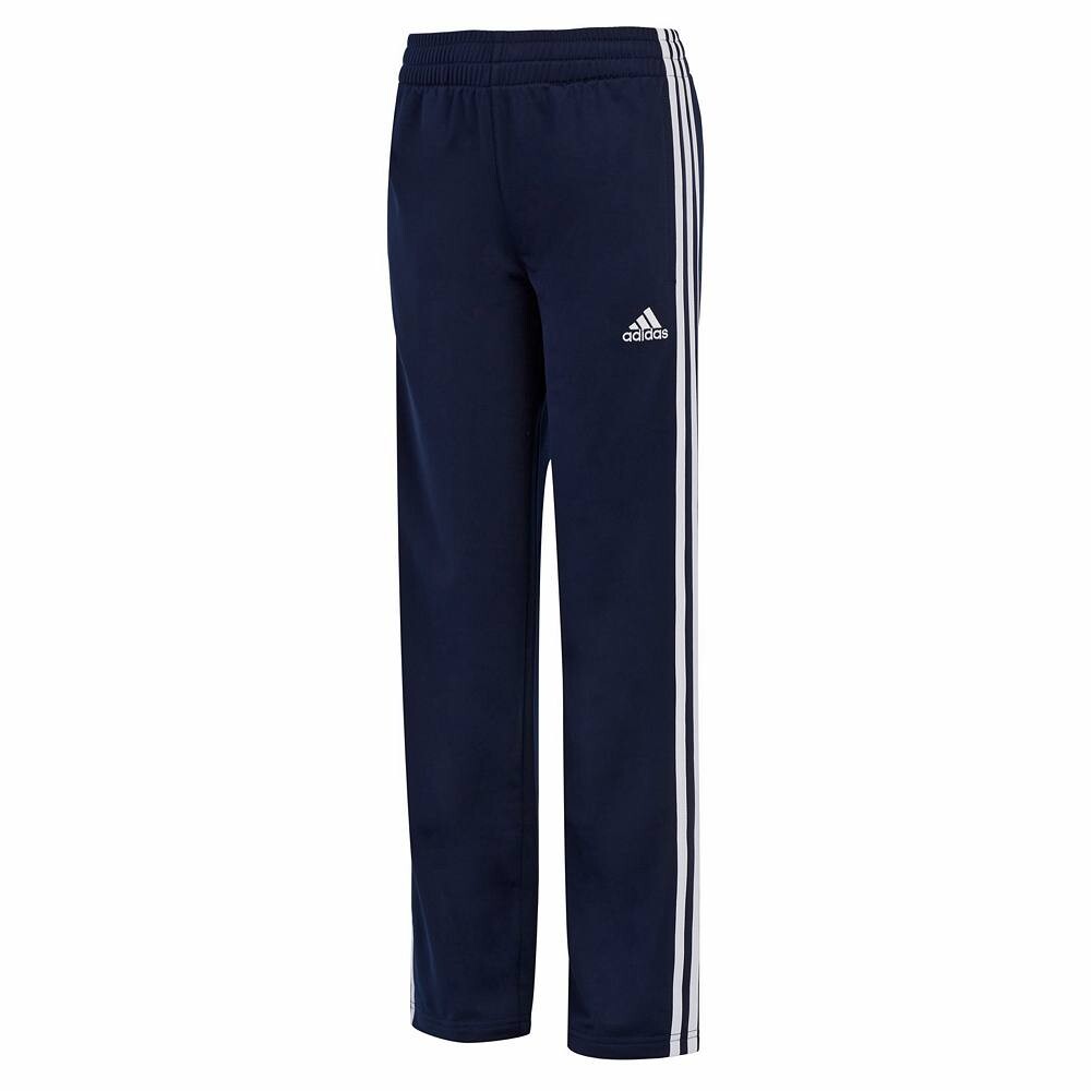 

Трикотажные брюки adidas Iconic для мальчиков 4–7x Adidas, темно-синий