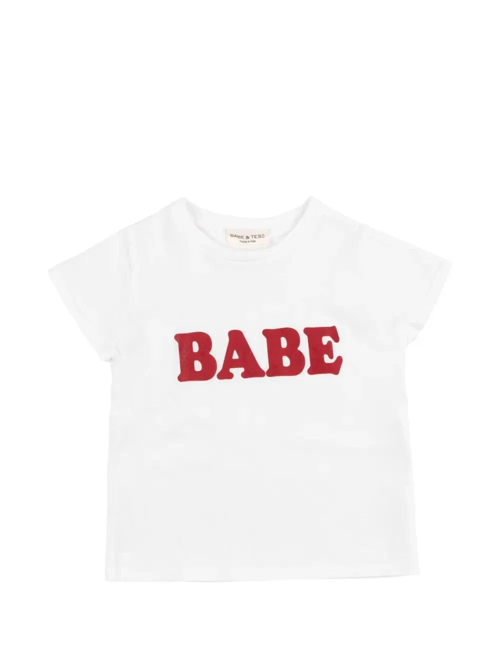 Футболка с логотипом Babe & Tess, белый