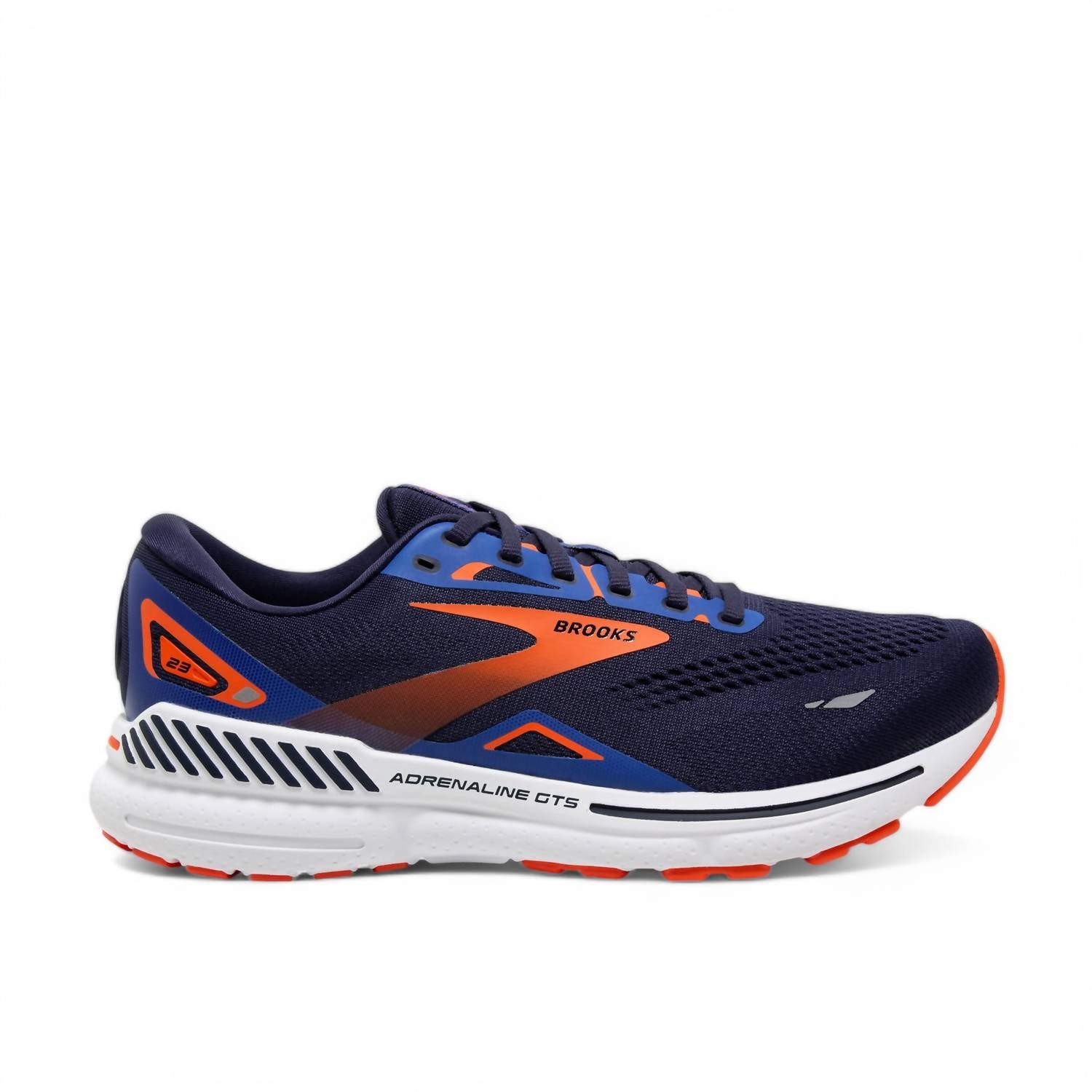 

Мужские кроссовки Adrenaline Gts 23 в цвете темно-синий/оранжевый BROOKS