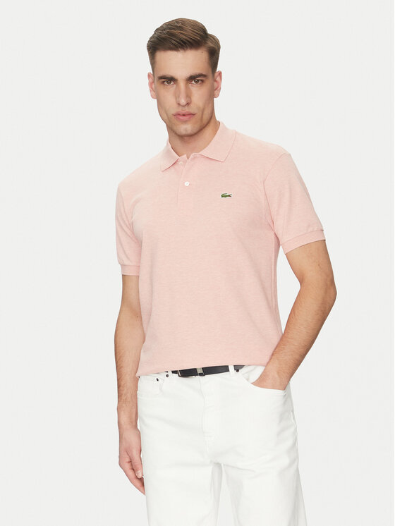 

Рубашка поло классического кроя L1264 Lacoste, розовый