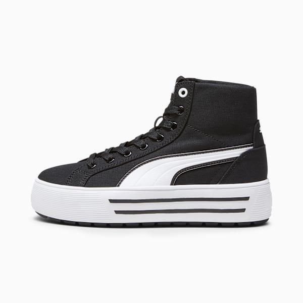 Женские кроссовки средней высоты Kaia 2.0 Puma, черный