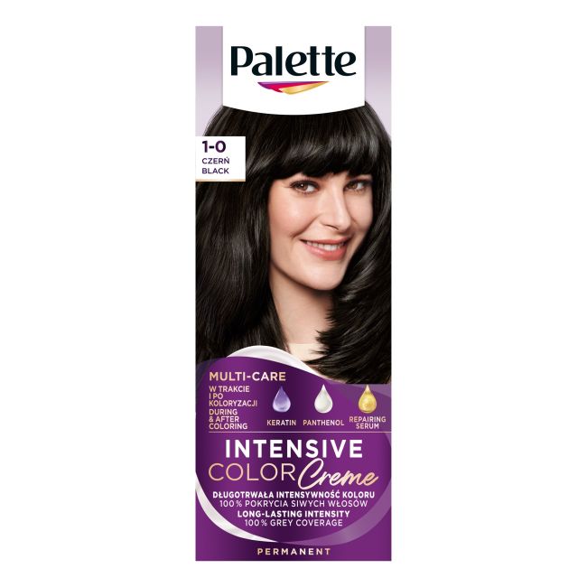 

Краска для волос icc Palette, цвет n1 juodas