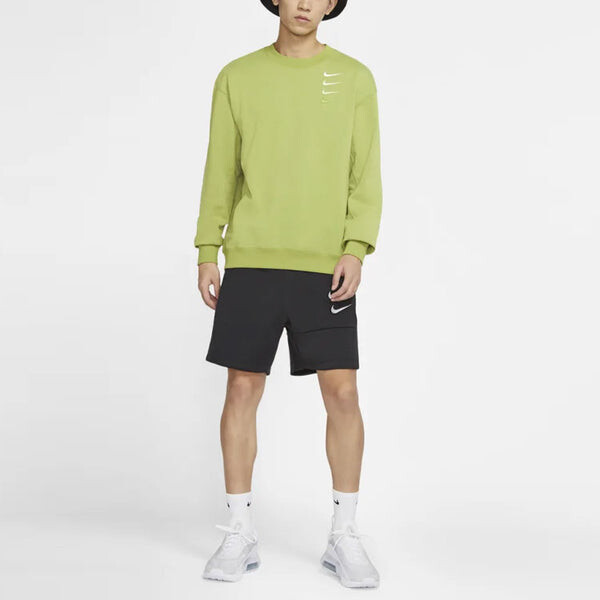 Толстовка NikeSwoosh Sportswear French Terry Men Green, зеленый — фото 3