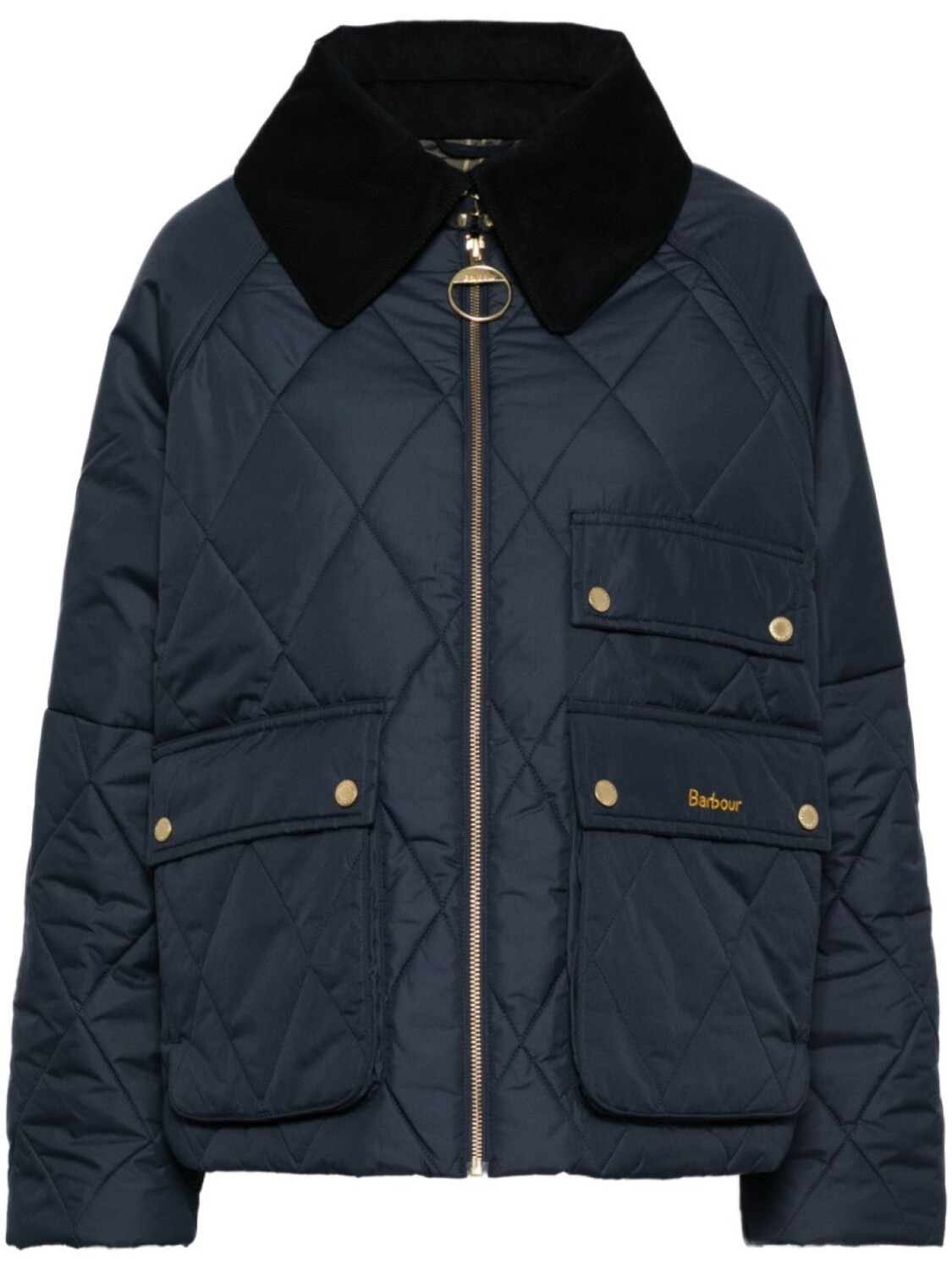 

Barbour стеганая куртка Nilby, синий