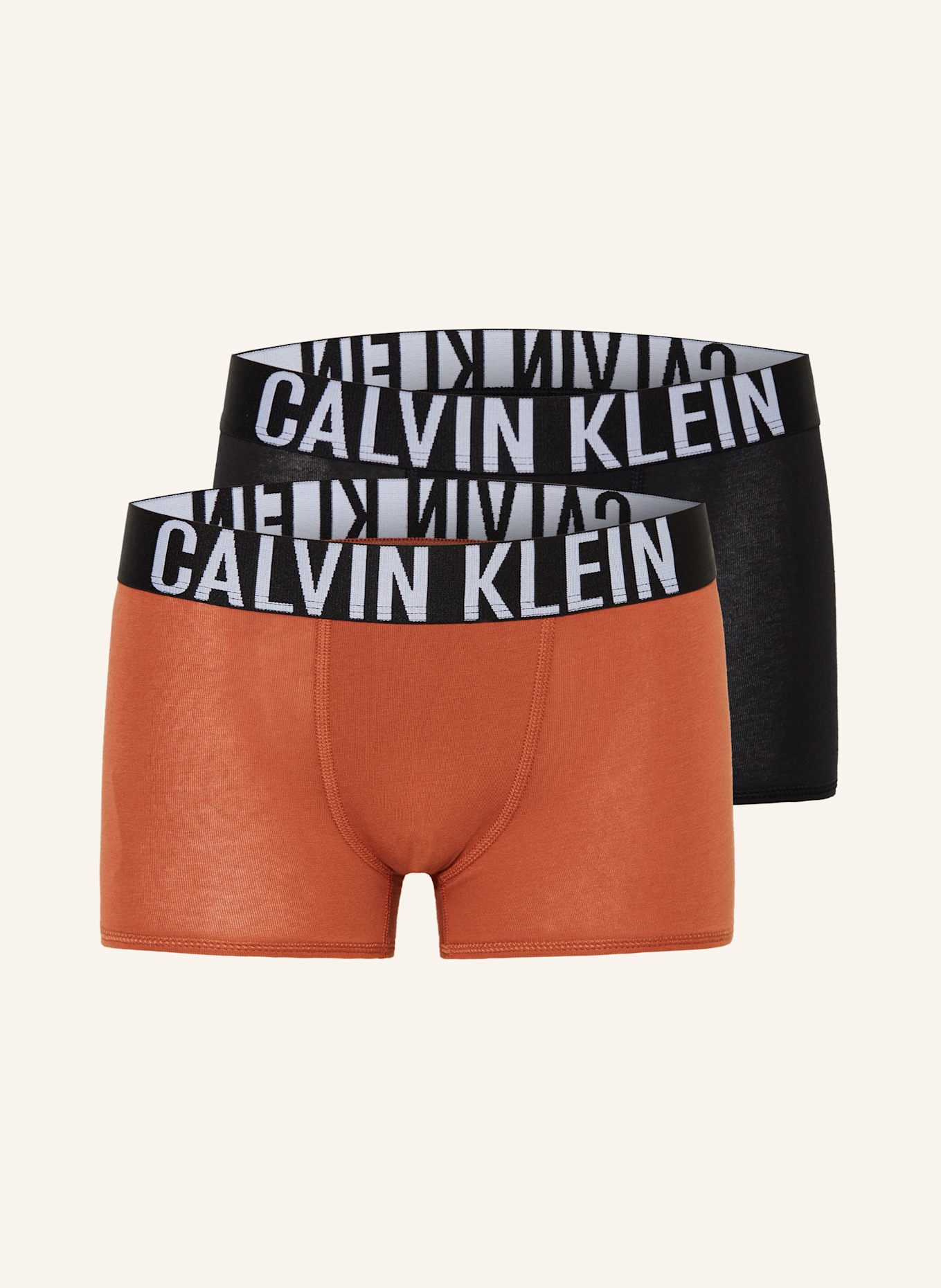 

Комплект из 2 пар трусов-боксеров Calvin Klein, мультиколор